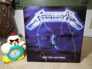 Metallica Ride The Lightning RARE metal Elektra Megaforce 1984 LP VINYL ALBUM