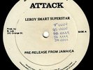 LEROY SMART-superstar    attack LP   (hear)   reggae  pre-release