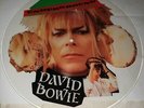 DAVID BOWIE Underground / Inst EMI EAP 216 Rare UNCUT SHAPE pic disc 1986