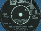 SUPREMES  - WHEN THE LOVELIGHT STARTS SHINING THRU.  UK, Stateside, SS 257, '63