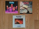 3 Deep Purple LP's mit David Coverdale, Burn, Stormbringer, made in Europe