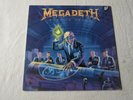 MEGADETH - RUST IN PEACE (EUROPE 1990 RELEASE - ORIGINAL INNER SLEEVE - VG)