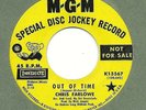 Chris Farlowe Mike Jagger Andrew Oldham 45 MGM 13567 Out of Time PROMO 1966 M-