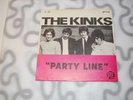 THE KINKS: PARTY LINE+1.  NORWAY PRESS 1967.  RARE
