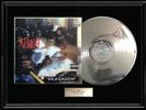 NWA N.W.A. RARE WHITE GOLD SILVER PLATINUM TONE METALIZED RECORD 3D NIGGAZ4LIFE