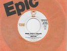 BOSTON  More Than A Feeling  rare promo 45 from 1976