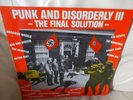 V/A PUNK AND DISORDERLY 111 - THE FINAL SOLUTION,ANAGRAM GRAM 0051983 -OI / PUNK