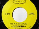 CLIFF RICHARD -- WIND ME UP-- Epic 9867. (VG++). U.S. pressing.