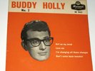BUDDY HOLLY - NO 2 EP 1960 UK BRUNSWICK OE 9457 EP 4 TRACK 7