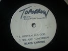 BLACK CHROME - AUSTRALIA'S GOD IS APATHY / WE ARE TOMORROW, SINGLE 7'' 45 - RARE