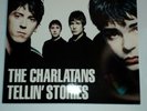 VINYL LP RECORD CHARLATANS TELLING STORIES ORIGINAL 1997 EXCELLENT WITH POSTER