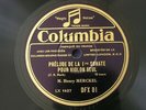 Henry Merckel Bach Violin Sonata 78RPM Columbia DFX 81 #Listen#