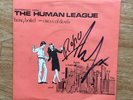 THE HUMAN LEAGUE “Being Boiled” 7”single signed by Phil Oakey & Martyn Ware.Mono