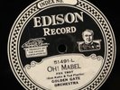 Golden Gate Orchestra-Oh  Mabel/Keep Smiling At Trouble-Edison 51491-GREAT COPY