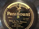 Paramount 12395 Ma Rainey w Georgia Band DOWN IN THE BASEMENT 78 rpm w sleeve