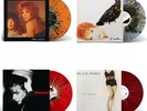 MYLENE FARMER 4 VINYLES SPLATTER CENDRES LUNE/AINSI SOIT-JE/L'AUTRE/ANAMORPHOSÉE