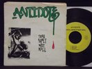 ANTIDOTE - THOU SHALT NOT KILL 7'' RARE 83 ORIG PRESS W/ INSERT NY/HC PUNK KBD