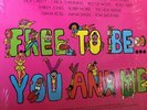 Marlo Thomas And Friends Free To Be You And Me Record Album Womens Lib. 1972