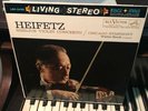 SIBELIUS VIOLIN CONCERTO / JASCHA HEIFETZ / WALTER HENDL / 1st PRESS 1960 NM