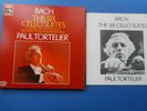 SLS Bach the Six Cello Suites Paul Tortelier  3 lps  near mint