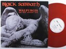 BLACK SABBATH Walpurgis The Peel Session 1970 SHADOW LP VG+ red vinyl finland
