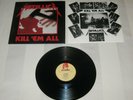 Metallica : Kill 'Em All,Rare UK 1st Press Vinyl LP + OIS 1983 Music For Nations