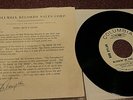BOB DYLAN BLOWIN' IN THE WIND WHITE LABEL PROMO 45 PROMO ONLY PIC SLEEV DON'T VG