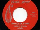 Rare Rock 'n Roll 45 - Jerry Starr & The Clippers - Hearts Of Stone - Tear Drop