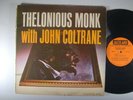 THELONIOUS MONK with JOHN COLTRANE Mono JAZZ LP Jazzland 46