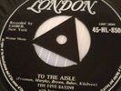 Five Satins - 1957 UK London Tri-Centre -To The Aisle / Wish I had My Baby