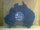 Men At Work - Down Under/Crazy - Australia Shaped Coloured Vinyl - VG+ Condition