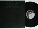 AC/DC Back In Black ATLANTIC LP VG+