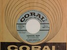 JOHNNY BURNETTE TRIO Lonesome Train / Just Found Out ROCKABILLY DJ 45 ---  HEAR