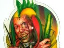 EX/EX MARILLION GARDEN PARTY b/w MARGARET Ltd Edition Vinyl Shaped Picture Disc