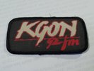 vintage KGON 92 fm Rock Radio Station Portland Oregon Jacket Patch