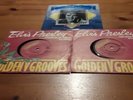 Elvis Presley 3 rare Uk old gold & Golden Grooves vinyl singles