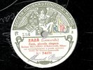 270g1.  Riccardo Stracciari - Zaza-Piccola zingara & Piccolo tavolo-Fono 74171/2