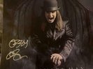 OZZY OSBOURNE ORDINARY MAN VINYL Limited Smoke LP and autographed Lithograph