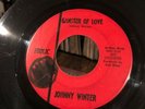 JOHNNY WINTER 45 Gangster Of Love / Eternally TEXAS R&B SOUL ROCK on FROLIC