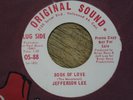 Rare Jefferson Lee-Book Of Love/Sorcerella-Original Sound OS-88 WL Promo 7