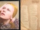 DAVID BOWIE HUNKY DORY LP RECORD vinyl rare AFL1-4623 RCA black label .