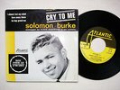 SOLOMON BURKE. CRY TO ME. EP FRENCH. ATLANTIC 232026.
