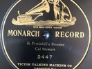 RARE 78- Victor MONARCH 2447 Cal Stewart “SI PETTINGILL’S BROOMS” 1903, NICE V+