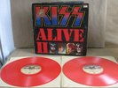 KISS - ALIVE II / CALD 5004 Red Vinyl / Signed 2X by KISS