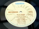 Motorhead ACE OF SPADES 1980 UK LP 3-4 PLAYS AND 100% MINT MINUS AUDIO