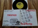 Trespass ?– One Of These Days / Bloody Moon - UK 1979 7