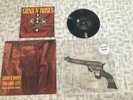 Guns N' Roses Paradise City Gun Shaped Picture Disc w/Unpunched Holster & 45