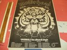 MOTORHEAD Original TOUR/LP ADVERT POSTER 1979 Perfect For Framing TOUR DATES 79