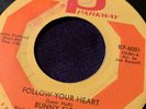 BUNNY SIGLER Follow Your Heart, PARKWAY 45, R&B, SOUL ORIG RARE VINYL