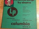 CHRISTMAS SONGS BY SINATRA MAROON COLUMBIA LABEL CL 6019 Long Play micro grove